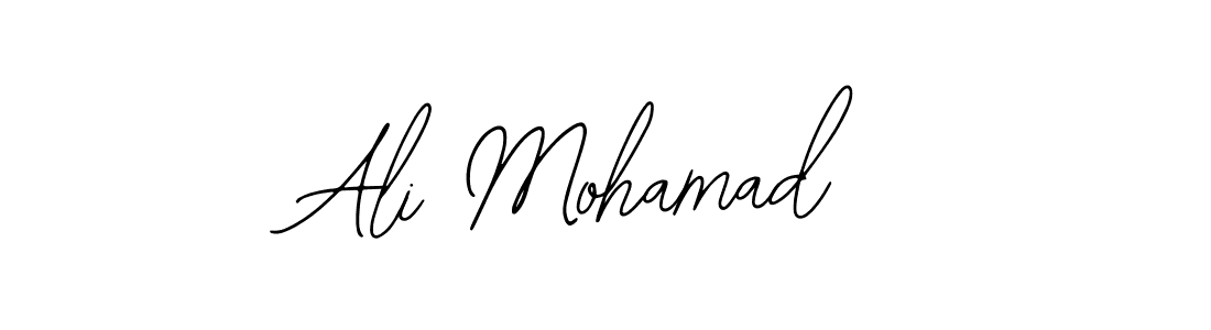 Similarly Bearetta-2O07w is the best handwritten signature design. Signature creator online .You can use it as an online autograph creator for name Ali Mohamad. Ali Mohamad signature style 12 images and pictures png