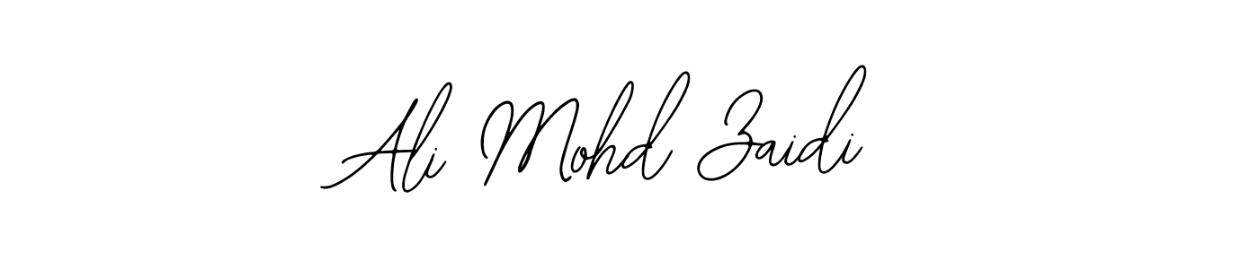 Also You can easily find your signature by using the search form. We will create Ali Mohd Zaidi name handwritten signature images for you free of cost using Bearetta-2O07w sign style. Ali Mohd Zaidi signature style 12 images and pictures png