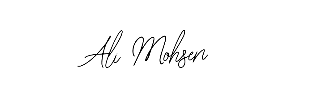 See photos of Ali Mohsen official signature by Spectra . Check more albums & portfolios. Read reviews & check more about Bearetta-2O07w font. Ali Mohsen signature style 12 images and pictures png