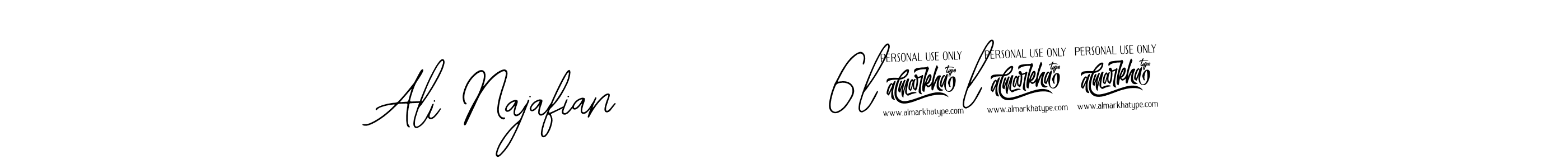 Make a beautiful signature design for name Ali Najafian          6l7l24. With this signature (Bearetta-2O07w) style, you can create a handwritten signature for free. Ali Najafian          6l7l24 signature style 12 images and pictures png