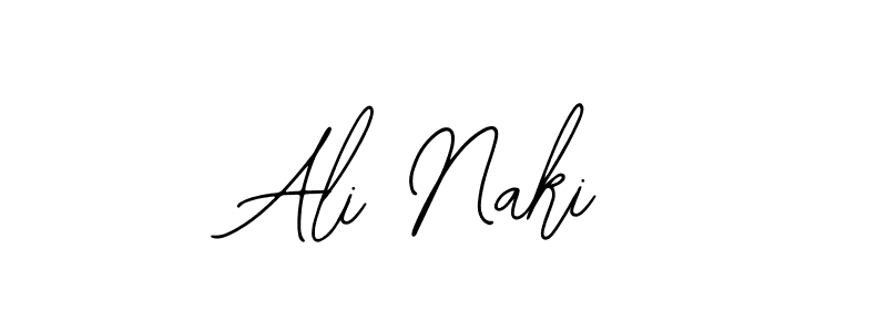 Make a short Ali Naki signature style. Manage your documents anywhere anytime using Bearetta-2O07w. Create and add eSignatures, submit forms, share and send files easily. Ali Naki signature style 12 images and pictures png