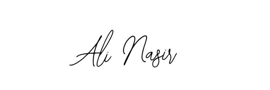 It looks lik you need a new signature style for name Ali Nasir. Design unique handwritten (Bearetta-2O07w) signature with our free signature maker in just a few clicks. Ali Nasir signature style 12 images and pictures png