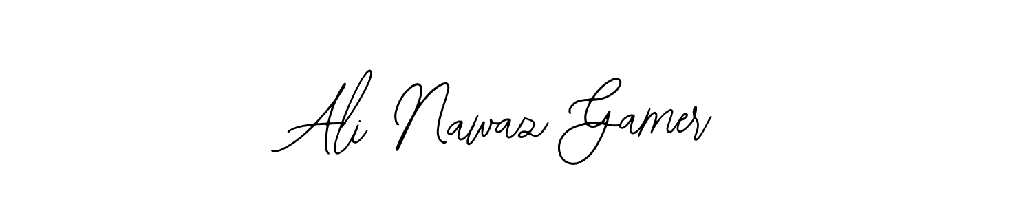 Similarly Bearetta-2O07w is the best handwritten signature design. Signature creator online .You can use it as an online autograph creator for name Ali Nawaz Gamer. Ali Nawaz Gamer signature style 12 images and pictures png