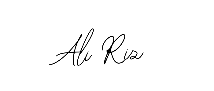 How to make Ali Riz name signature. Use Bearetta-2O07w style for creating short signs online. This is the latest handwritten sign. Ali Riz signature style 12 images and pictures png