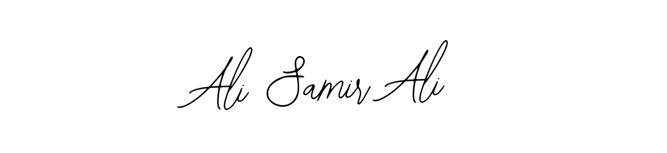 Also You can easily find your signature by using the search form. We will create Ali Samir Ali name handwritten signature images for you free of cost using Bearetta-2O07w sign style. Ali Samir Ali signature style 12 images and pictures png