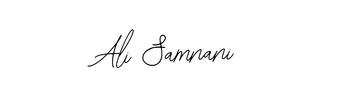 Use a signature maker to create a handwritten signature online. With this signature software, you can design (Bearetta-2O07w) your own signature for name Ali Samnani. Ali Samnani signature style 12 images and pictures png