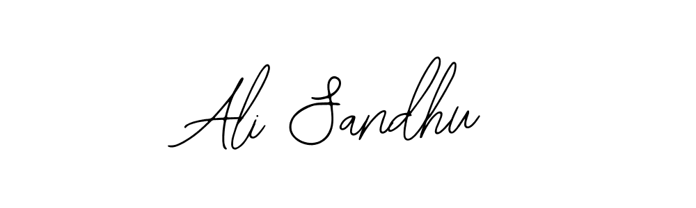 You should practise on your own different ways (Bearetta-2O07w) to write your name (Ali Sandhu) in signature. don't let someone else do it for you. Ali Sandhu signature style 12 images and pictures png
