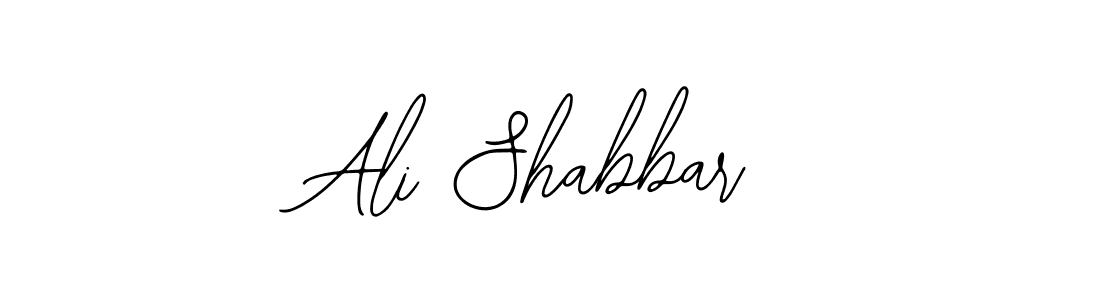 You should practise on your own different ways (Bearetta-2O07w) to write your name (Ali Shabbar) in signature. don't let someone else do it for you. Ali Shabbar signature style 12 images and pictures png