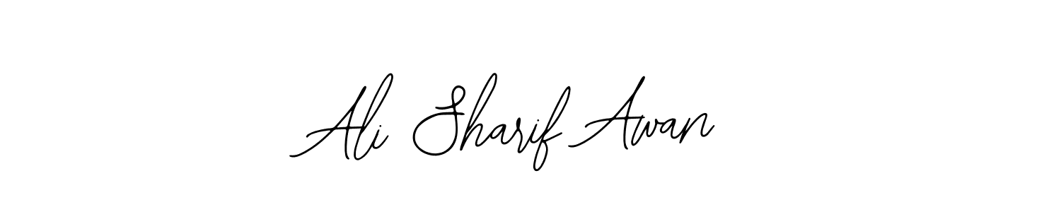 Also we have Ali Sharif Awan name is the best signature style. Create professional handwritten signature collection using Bearetta-2O07w autograph style. Ali Sharif Awan signature style 12 images and pictures png