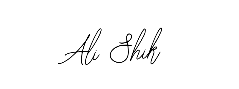 The best way (Bearetta-2O07w) to make a short signature is to pick only two or three words in your name. The name Ali Shik include a total of six letters. For converting this name. Ali Shik signature style 12 images and pictures png