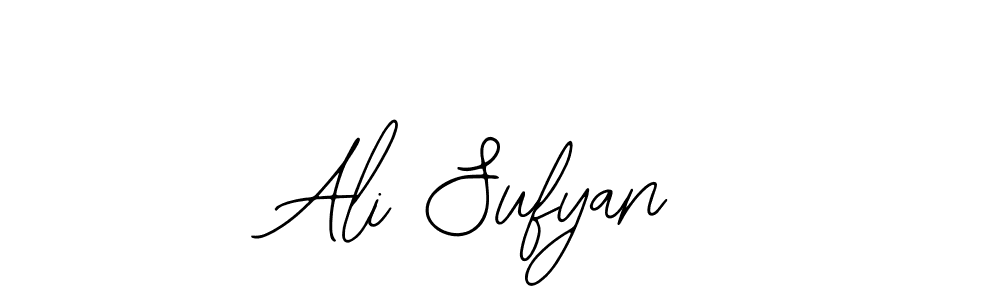 Also You can easily find your signature by using the search form. We will create Ali Sufyan name handwritten signature images for you free of cost using Bearetta-2O07w sign style. Ali Sufyan signature style 12 images and pictures png