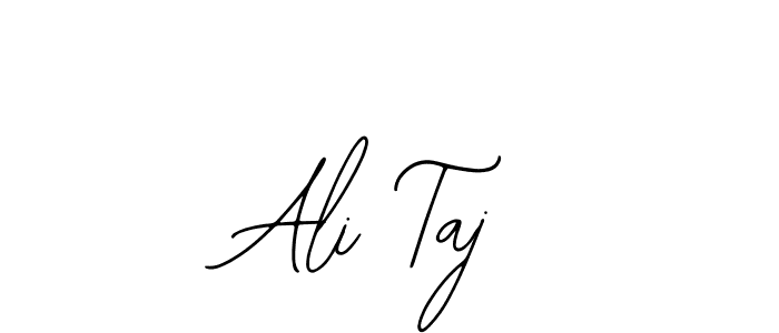 Also we have Ali Taj name is the best signature style. Create professional handwritten signature collection using Bearetta-2O07w autograph style. Ali Taj signature style 12 images and pictures png