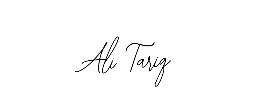 Use a signature maker to create a handwritten signature online. With this signature software, you can design (Bearetta-2O07w) your own signature for name Ali Tariq. Ali Tariq signature style 12 images and pictures png