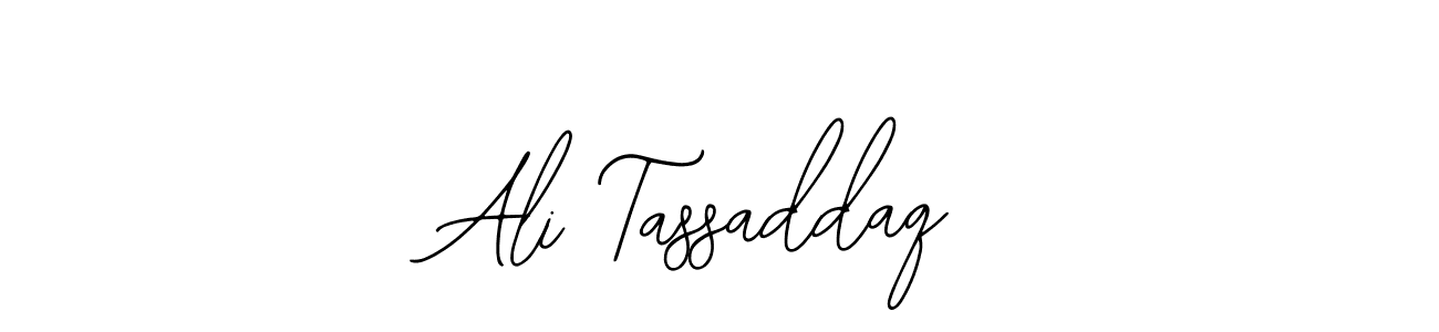 Also we have Ali Tassaddaq name is the best signature style. Create professional handwritten signature collection using Bearetta-2O07w autograph style. Ali Tassaddaq signature style 12 images and pictures png