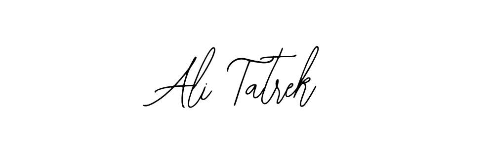 Similarly Bearetta-2O07w is the best handwritten signature design. Signature creator online .You can use it as an online autograph creator for name Ali Tatrek. Ali Tatrek signature style 12 images and pictures png