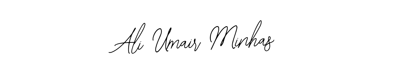 Make a beautiful signature design for name Ali Umair Minhas. With this signature (Bearetta-2O07w) style, you can create a handwritten signature for free. Ali Umair Minhas signature style 12 images and pictures png