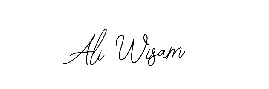 It looks lik you need a new signature style for name Ali Wisam. Design unique handwritten (Bearetta-2O07w) signature with our free signature maker in just a few clicks. Ali Wisam signature style 12 images and pictures png