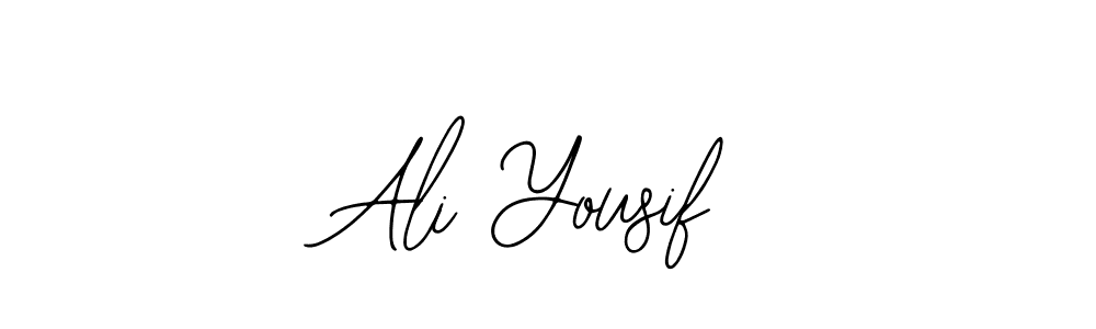 Also we have Ali Yousif name is the best signature style. Create professional handwritten signature collection using Bearetta-2O07w autograph style. Ali Yousif signature style 12 images and pictures png