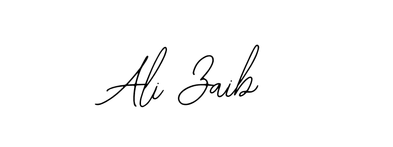 Also we have Ali Zaib name is the best signature style. Create professional handwritten signature collection using Bearetta-2O07w autograph style. Ali Zaib signature style 12 images and pictures png