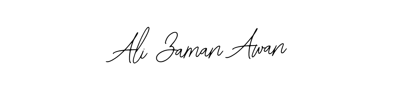 Bearetta-2O07w is a professional signature style that is perfect for those who want to add a touch of class to their signature. It is also a great choice for those who want to make their signature more unique. Get Ali Zaman Awan name to fancy signature for free. Ali Zaman Awan signature style 12 images and pictures png