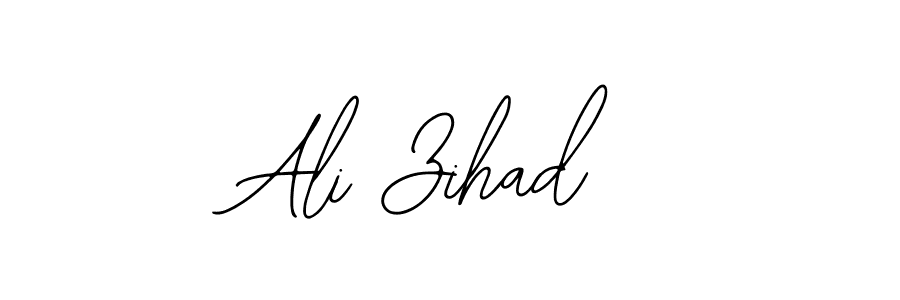 Best and Professional Signature Style for Ali Zihad. Bearetta-2O07w Best Signature Style Collection. Ali Zihad signature style 12 images and pictures png