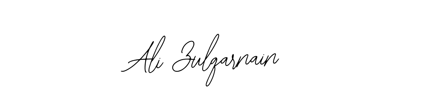 Make a beautiful signature design for name Ali Zulqarnain. With this signature (Bearetta-2O07w) style, you can create a handwritten signature for free. Ali Zulqarnain signature style 12 images and pictures png