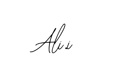 How to make Ali.i signature? Bearetta-2O07w is a professional autograph style. Create handwritten signature for Ali.i name. Ali.i signature style 12 images and pictures png