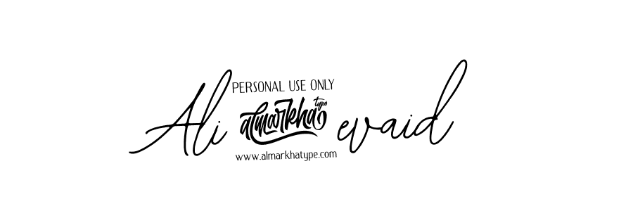 Design your own signature with our free online signature maker. With this signature software, you can create a handwritten (Bearetta-2O07w) signature for name Ali7evaid. Ali7evaid signature style 12 images and pictures png
