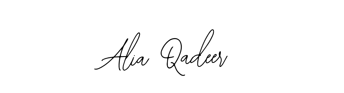 Design your own signature with our free online signature maker. With this signature software, you can create a handwritten (Bearetta-2O07w) signature for name Alia Qadeer. Alia Qadeer signature style 12 images and pictures png