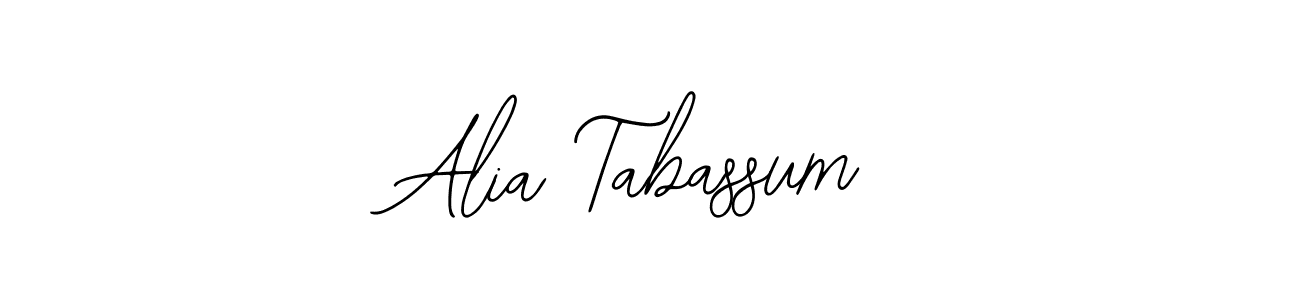 Alia Tabassum stylish signature style. Best Handwritten Sign (Bearetta-2O07w) for my name. Handwritten Signature Collection Ideas for my name Alia Tabassum. Alia Tabassum signature style 12 images and pictures png