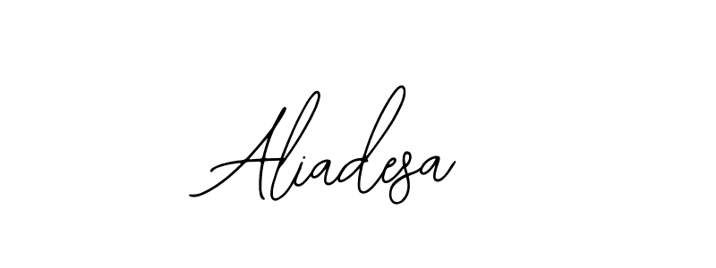 Make a beautiful signature design for name Aliadesa. With this signature (Bearetta-2O07w) style, you can create a handwritten signature for free. Aliadesa signature style 12 images and pictures png