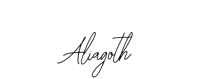 Use a signature maker to create a handwritten signature online. With this signature software, you can design (Bearetta-2O07w) your own signature for name Aliagoth. Aliagoth signature style 12 images and pictures png