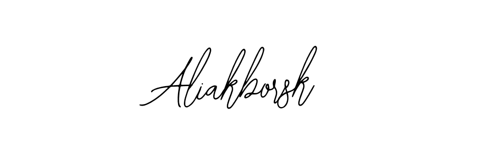 Also we have Aliakborsk name is the best signature style. Create professional handwritten signature collection using Bearetta-2O07w autograph style. Aliakborsk signature style 12 images and pictures png