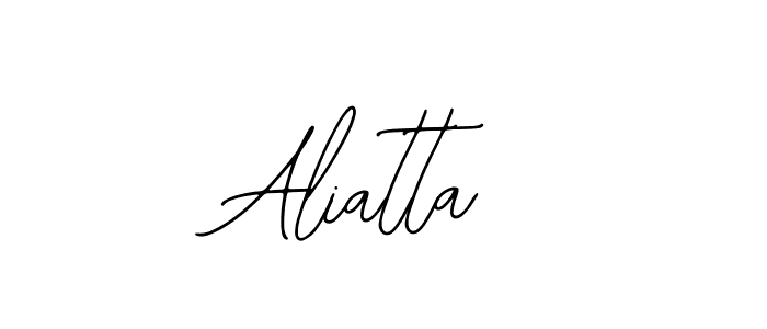 Best and Professional Signature Style for Aliatta. Bearetta-2O07w Best Signature Style Collection. Aliatta signature style 12 images and pictures png
