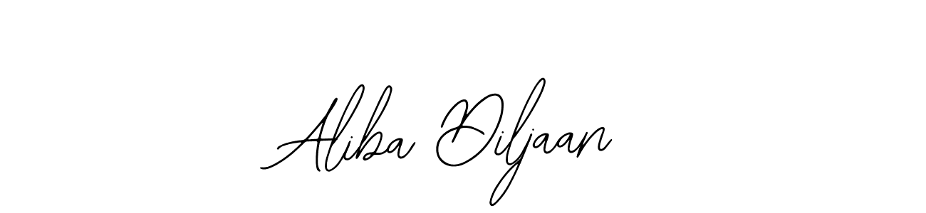 Make a beautiful signature design for name Aliba Diljaan. With this signature (Bearetta-2O07w) style, you can create a handwritten signature for free. Aliba Diljaan signature style 12 images and pictures png