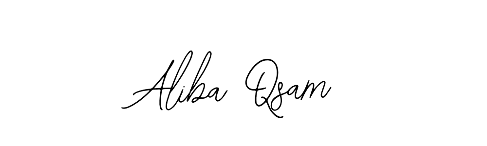 Make a beautiful signature design for name Aliba Qsam. Use this online signature maker to create a handwritten signature for free. Aliba Qsam signature style 12 images and pictures png