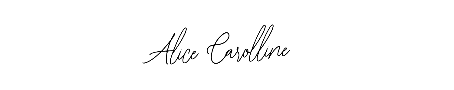 Best and Professional Signature Style for Alice Carolline. Bearetta-2O07w Best Signature Style Collection. Alice Carolline signature style 12 images and pictures png