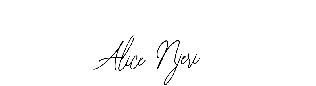 You should practise on your own different ways (Bearetta-2O07w) to write your name (Alice Njeri) in signature. don't let someone else do it for you. Alice Njeri signature style 12 images and pictures png