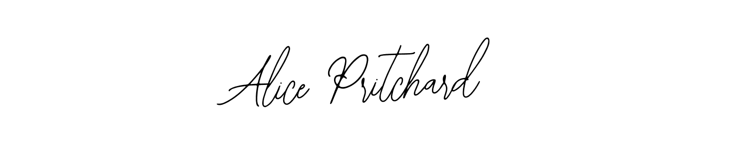 Alice Pritchard stylish signature style. Best Handwritten Sign (Bearetta-2O07w) for my name. Handwritten Signature Collection Ideas for my name Alice Pritchard. Alice Pritchard signature style 12 images and pictures png