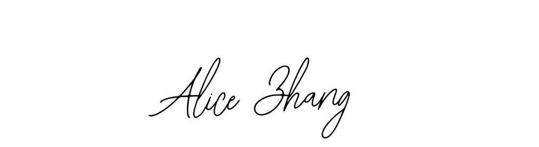 Once you've used our free online signature maker to create your best signature Bearetta-2O07w style, it's time to enjoy all of the benefits that Alice Zhang name signing documents. Alice Zhang signature style 12 images and pictures png