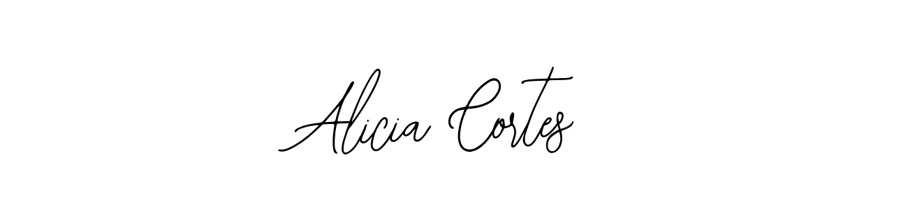 Also You can easily find your signature by using the search form. We will create Alicia Cortes name handwritten signature images for you free of cost using Bearetta-2O07w sign style. Alicia Cortes signature style 12 images and pictures png
