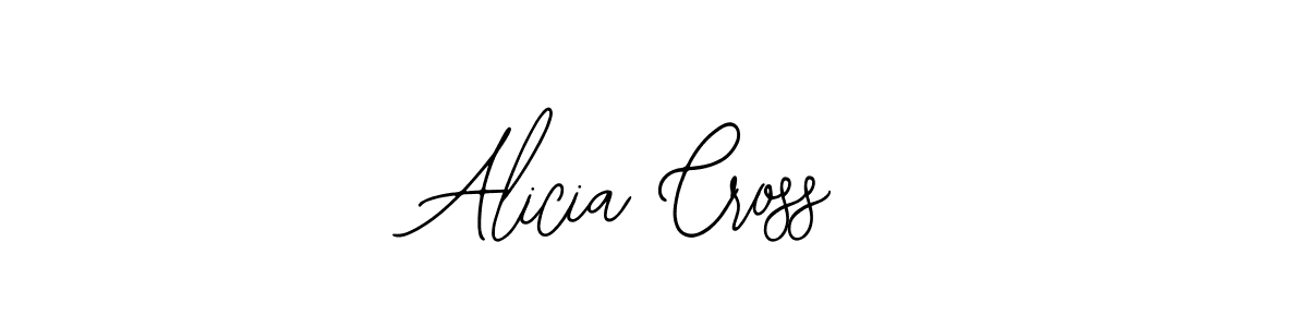 How to Draw Alicia Cross signature style? Bearetta-2O07w is a latest design signature styles for name Alicia Cross. Alicia Cross signature style 12 images and pictures png