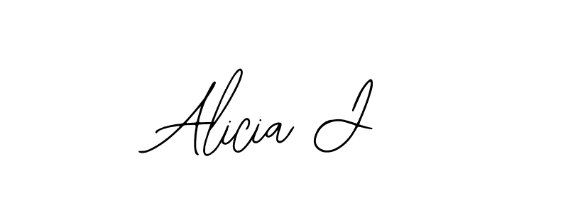 How to Draw Alicia J signature style? Bearetta-2O07w is a latest design signature styles for name Alicia J. Alicia J signature style 12 images and pictures png