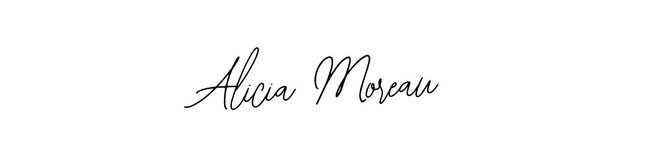 Make a beautiful signature design for name Alicia Moreau. Use this online signature maker to create a handwritten signature for free. Alicia Moreau signature style 12 images and pictures png