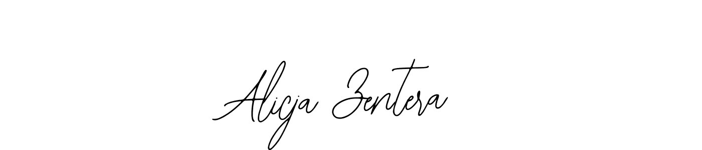 Make a beautiful signature design for name Alicja Zentera. With this signature (Bearetta-2O07w) style, you can create a handwritten signature for free. Alicja Zentera signature style 12 images and pictures png