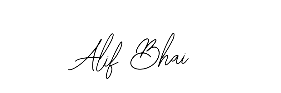 Create a beautiful signature design for name Alif Bhai. With this signature (Bearetta-2O07w) fonts, you can make a handwritten signature for free. Alif Bhai signature style 12 images and pictures png