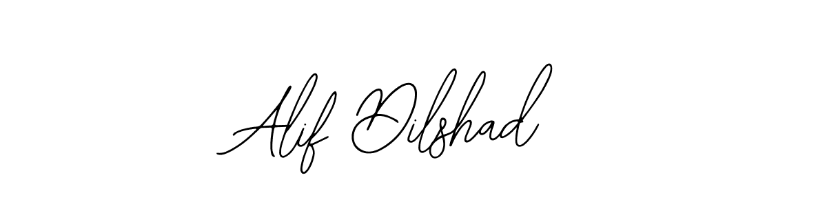 Alif Dilshad stylish signature style. Best Handwritten Sign (Bearetta-2O07w) for my name. Handwritten Signature Collection Ideas for my name Alif Dilshad. Alif Dilshad signature style 12 images and pictures png