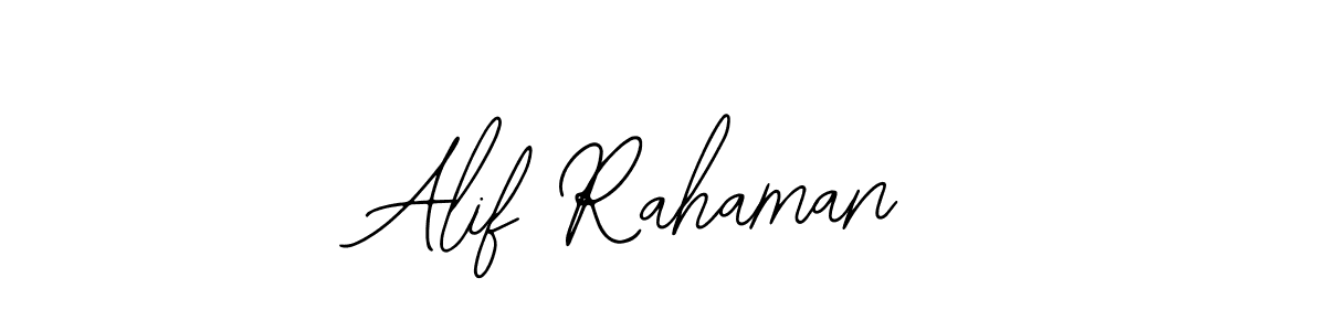 if you are searching for the best signature style for your name Alif Rahaman. so please give up your signature search. here we have designed multiple signature styles  using Bearetta-2O07w. Alif Rahaman signature style 12 images and pictures png