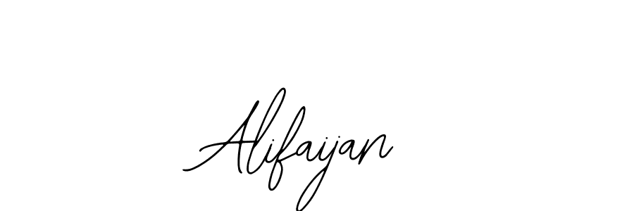 Create a beautiful signature design for name Alifaijan. With this signature (Bearetta-2O07w) fonts, you can make a handwritten signature for free. Alifaijan signature style 12 images and pictures png