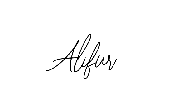 You should practise on your own different ways (Bearetta-2O07w) to write your name (Alifur) in signature. don't let someone else do it for you. Alifur signature style 12 images and pictures png